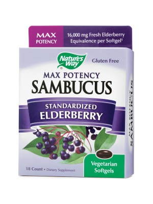 Sambucus max potency 18 tablets